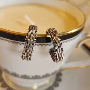 Silver Hoop Earrings
