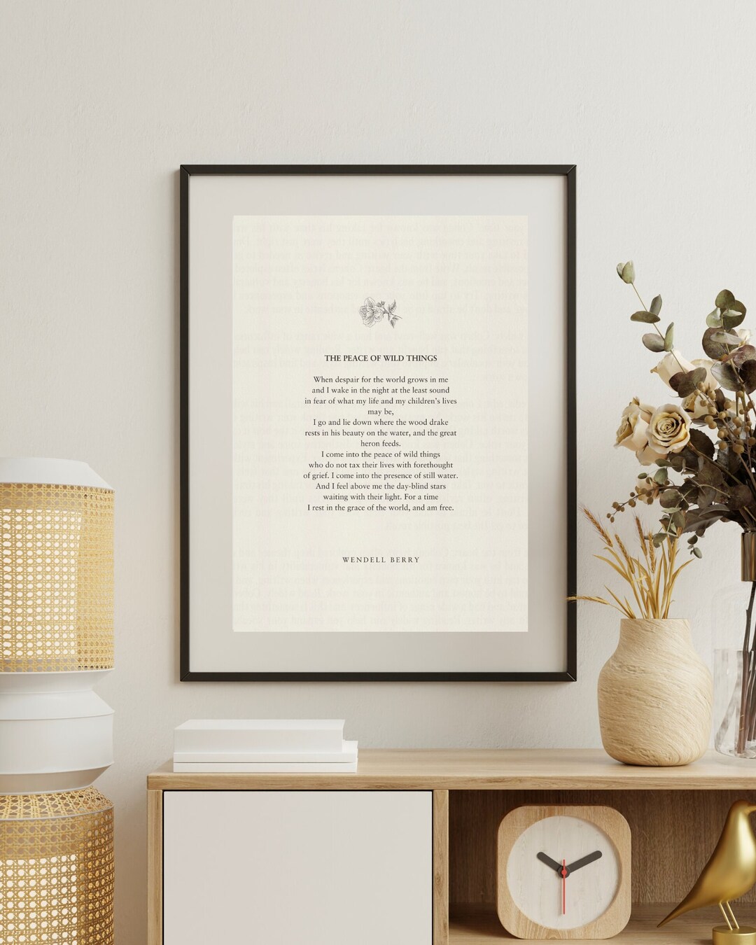 Wendell Berry The Peace Of Wild Things