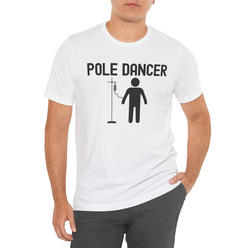 Pole Dancer Shirt, Funny Cancer Shirt, Cancer Support Shirt, Chemo Gift, Cancer Survivor Shirt, Chemo Shirt, Sarcastic Cancer Chemo Patient afbeelding 3