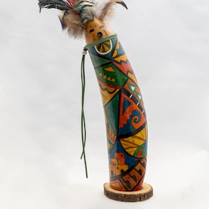 Southwest People Gourd