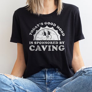 Caving Shirt, Funny Caving Gift, Caving T-shirt for Men or Women, I Love Caving, I Heart Caving