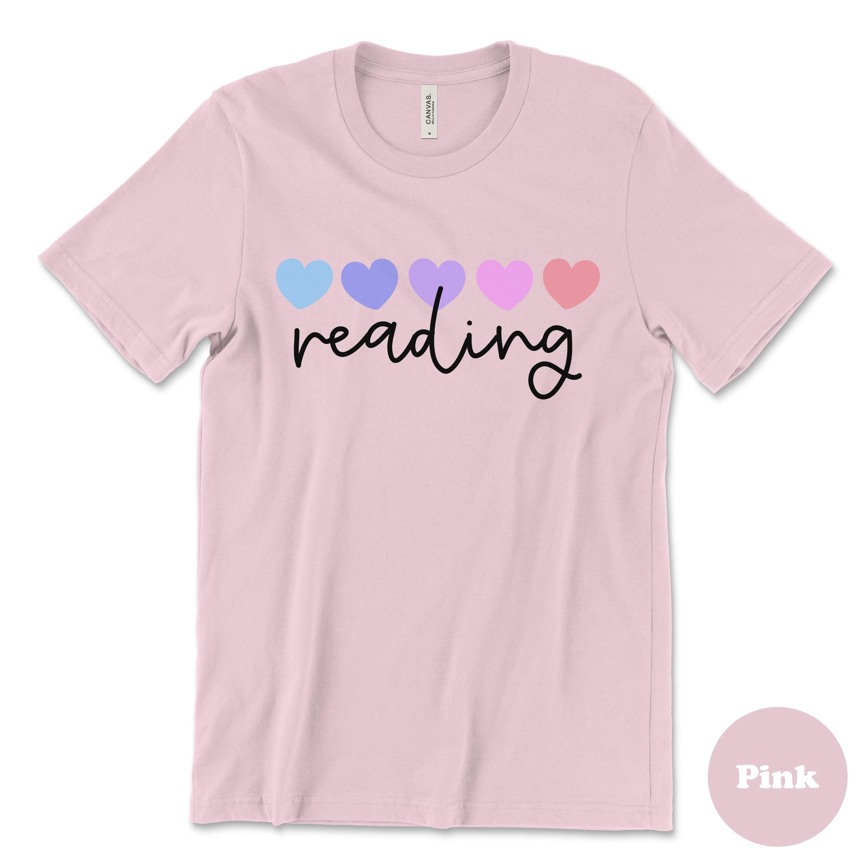 Reading Shirts for Women, Women's Reading T-shirt, I Love Reading