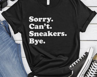 Funny Sneaker Collector T-Shirt, Sneakers Gift, Sneaker Collector Shirt for Men or Women, I Collect Sneakers, Sarcastic Sneakers Shirts