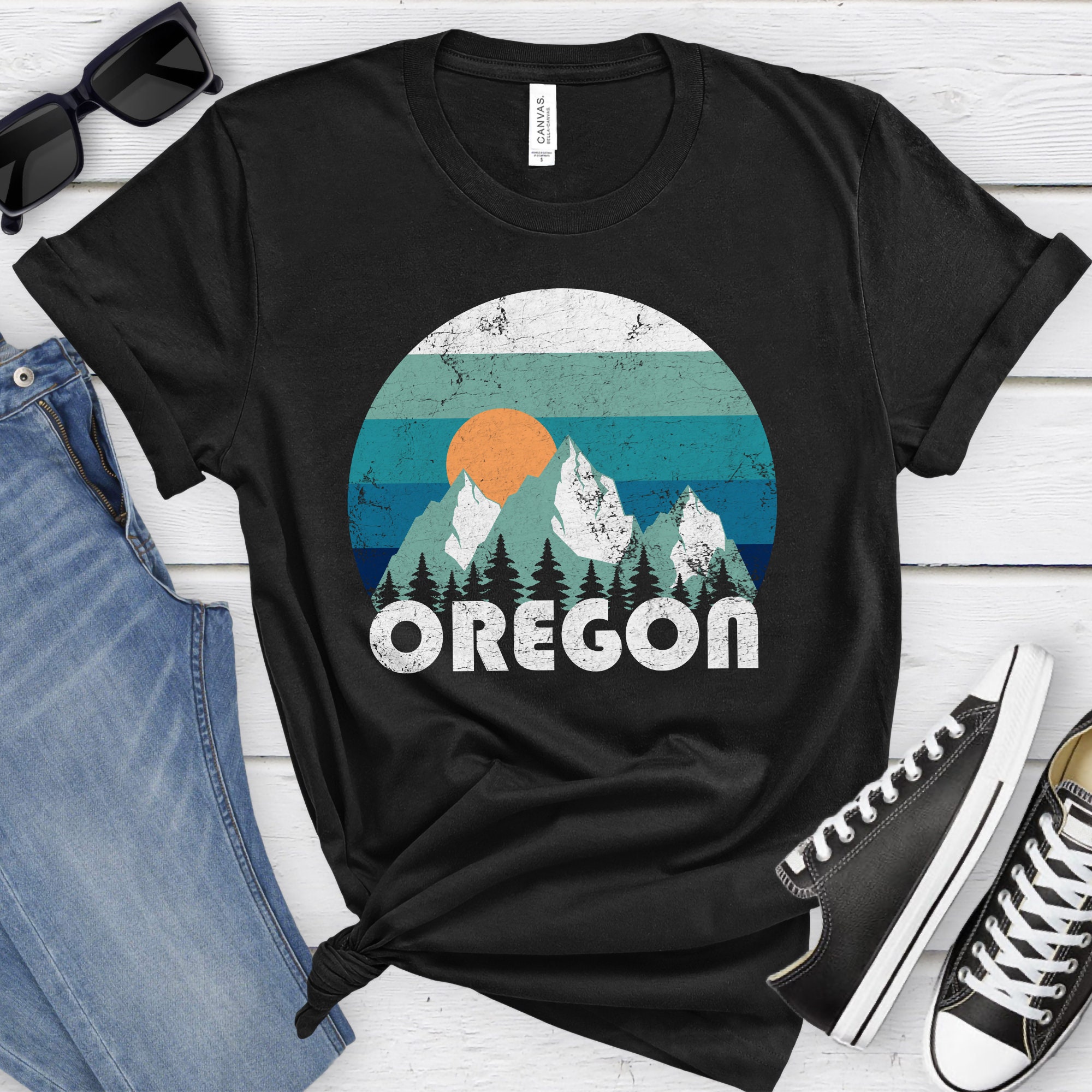 Oregon T-shirt, Retro Oregon Shirt, Vintage Oregon Tee Oregon T-shirt, Retro Oregon Shirt, Vintage Oregon Tee