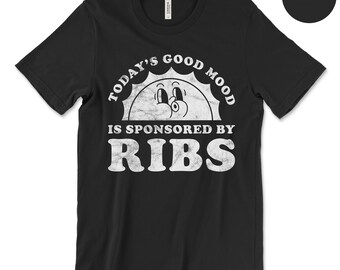 Ribs Shirt, Funny Ribs Lover Gift, Ribs Lover T-shirt for Men or