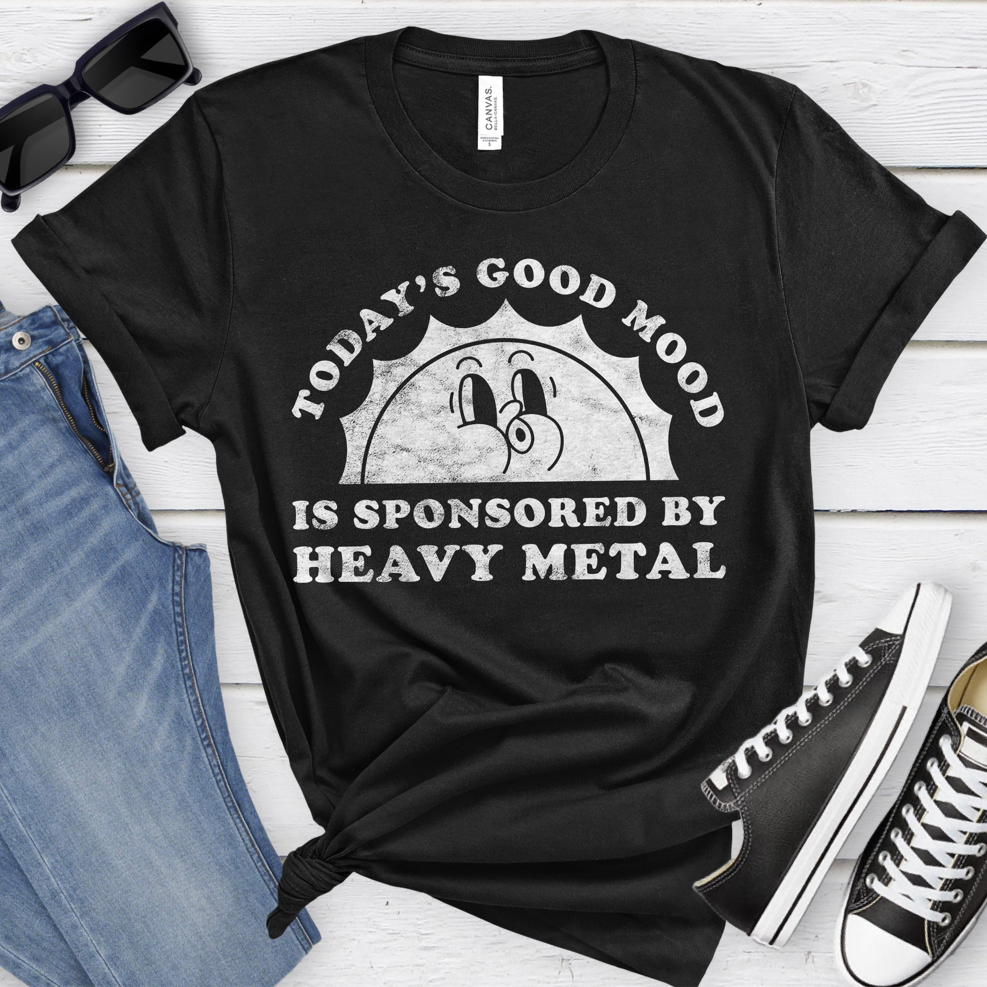 Heavy Metal Shirt, Funny Heavy Metal Gift, Heavy Metal Lover T-shirt for Men or Women, I Love Heavy Metal, I Heart Heavy Metal