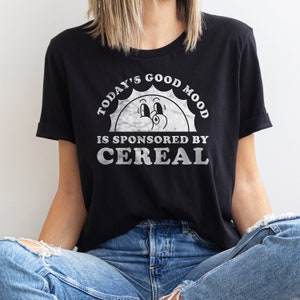 Cereal Shirt, Funny Cereal Lover Gift, Cereal Lover T-shirt for Men or Women, I Love Cereal, I Heart Cereal