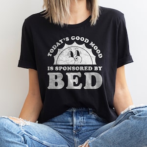 Bed Shirt, Funny Bed Gift, Bed T-shirt for Men or Women, I Love Sleeping, I Heart Sleep