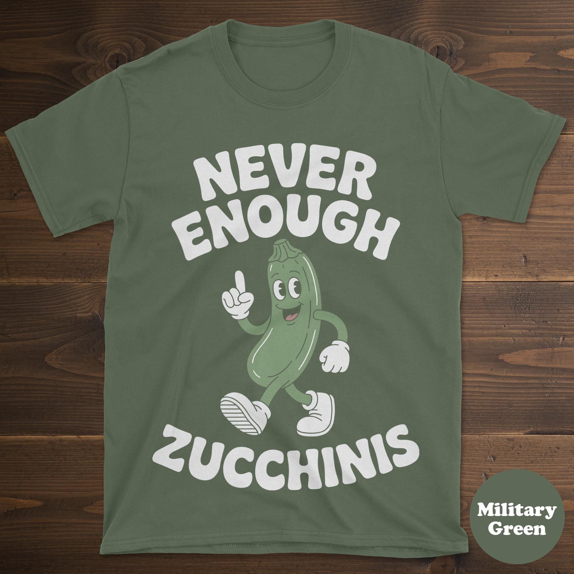 Zucchini T-shirt, Funny Zucchini Shirt, Zucchini Shirts for Men or