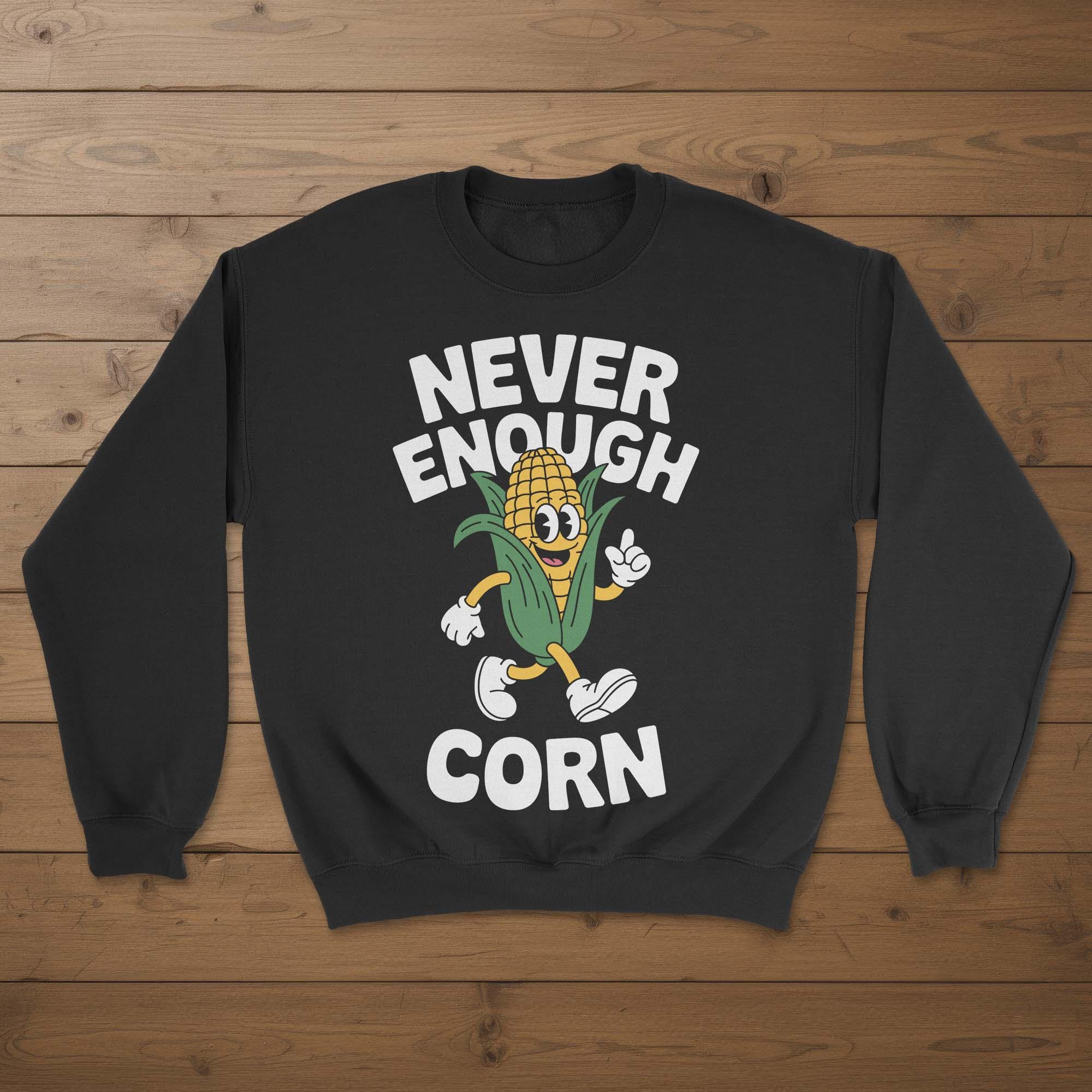 Corn Sweatshirt, Funny Corn Sweatshirts, Corn Crewneck Sweater, Corn Sweaters, Corn Gift