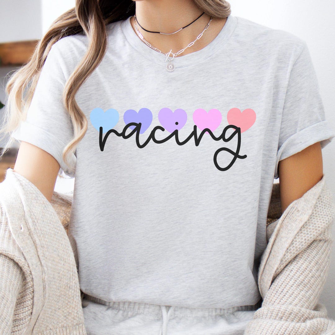 Racing Shirts for Women, Women's Racer T-shirt, I Love Racing Shirt, I ...