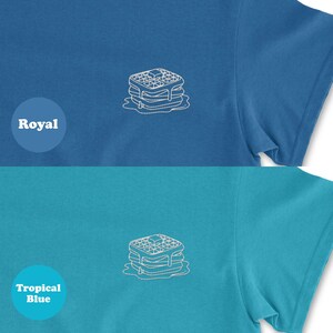 Waffles Embroidered Shirt, Waffles Gift image 7