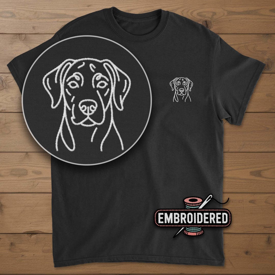 Rhodesian Ridgeback Embroidered Shirt, Ridgeback Gift - Etsy