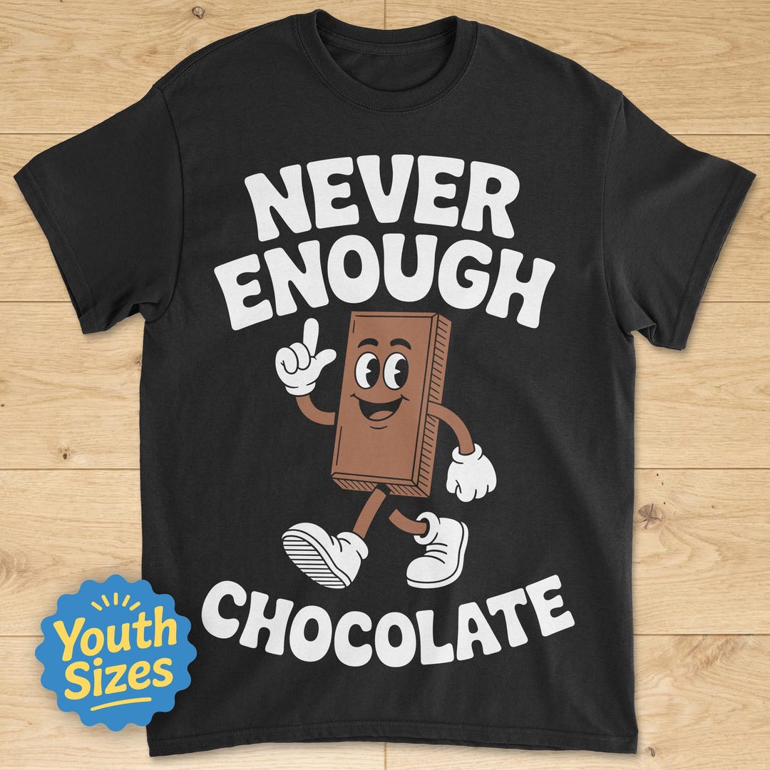 Kids Chocolate Shirt, Cute Kids Chocolate Shirts, Youth Chocolate Tee ...