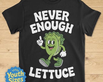 Kinder-Salat-Shirt, süße Kinder-Salat-Shirts, Jugend-Salat-T-Shirt, Jungen- oder Mädchen-Salat-T-Shirt, Kinder-Salat-T-Shirt