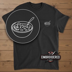 Clam Chowder Embroidered Shirt, Chowder Gift