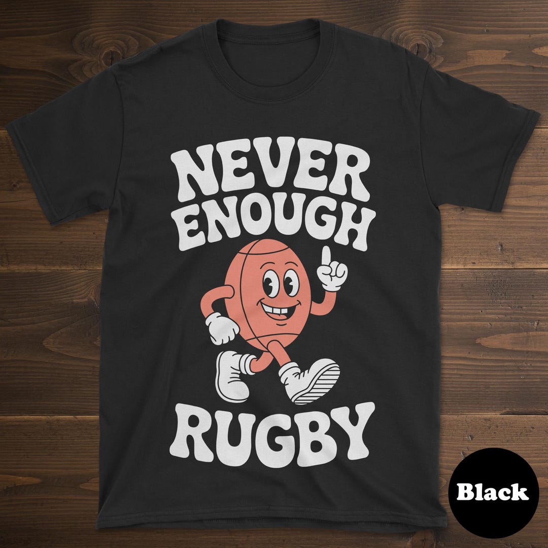 Rugby T-shirt, Funny Rugby Shirt, Rugby Shirts for Men or Women, I Love ...