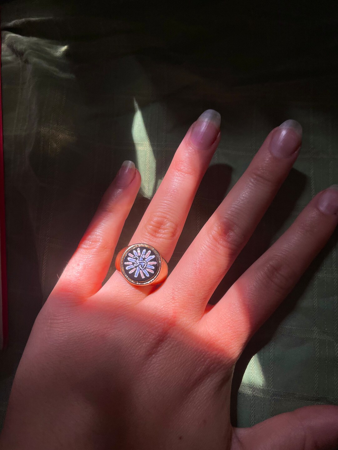 Hand Painted Rings to Customize Your Style Painted With a Fine Brush ...