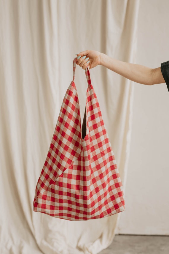 EMIS★NEW [正規品] LINEN BEACH BAG 3COLOR ビーチバッグ Linen Shopping Bag. Linen Beach Bag. Natural Linen Summer