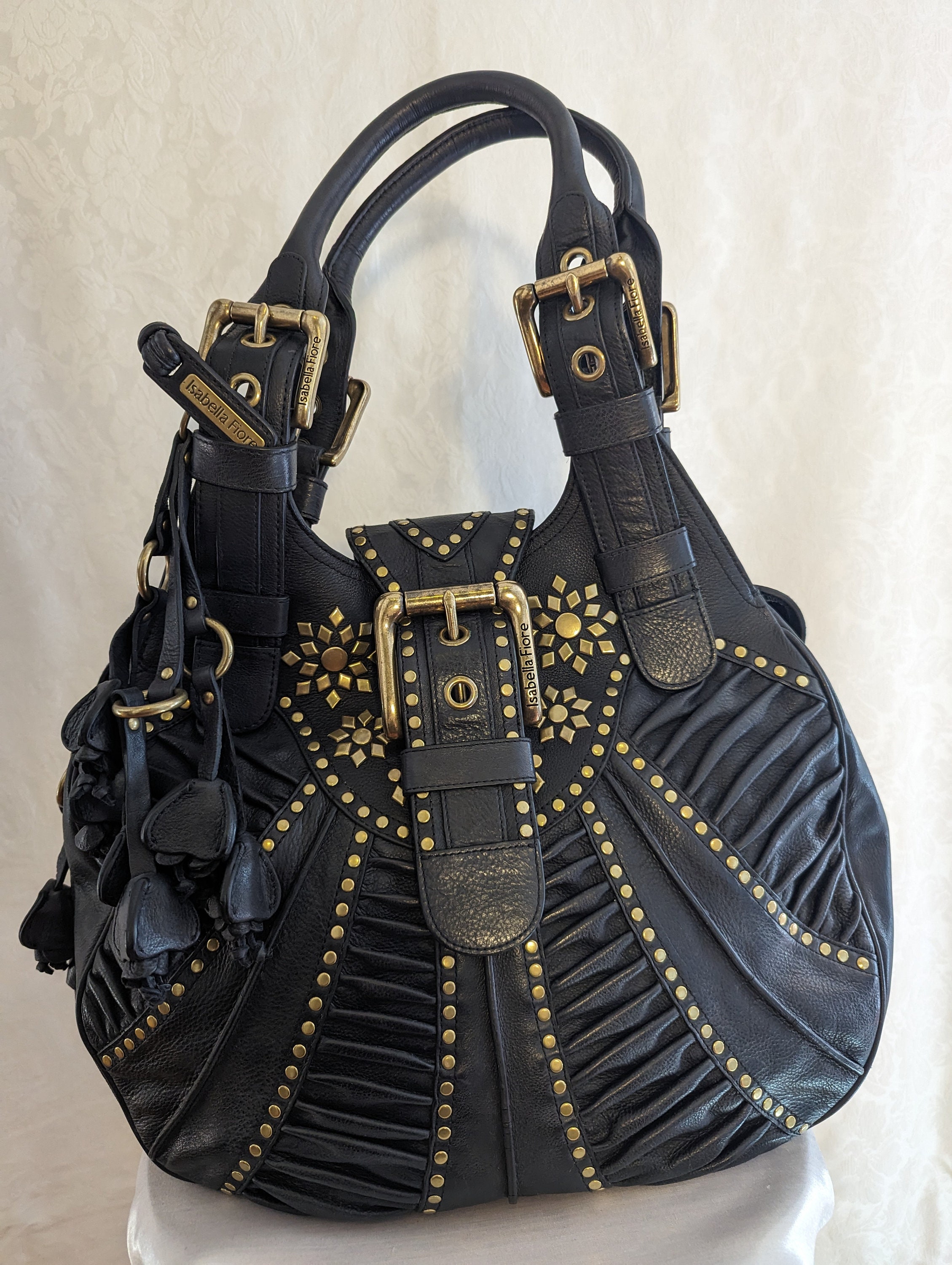 Isabella Fiore Studded Floral Bag Magnificent - Etsy