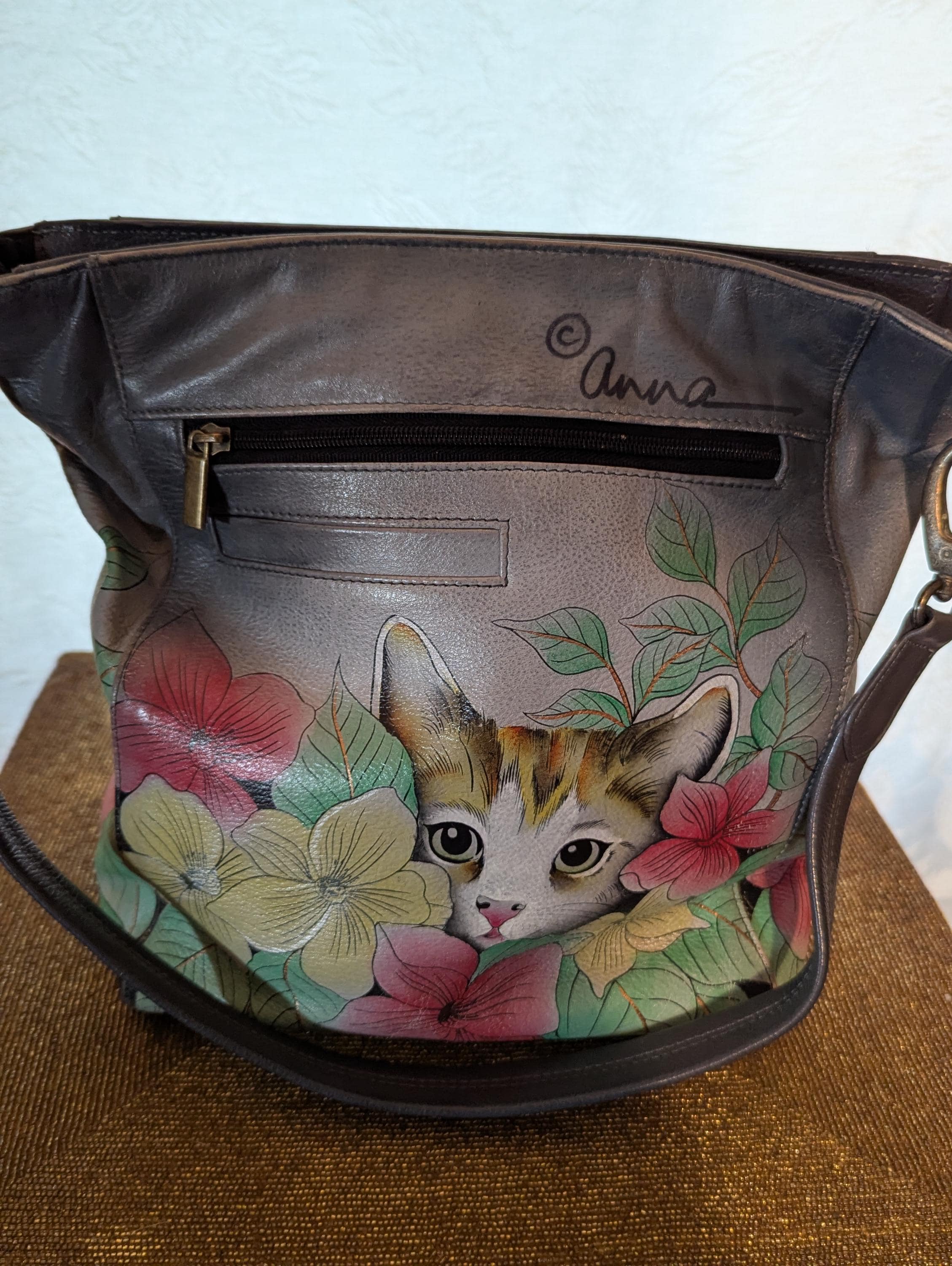 Anna by Anuschka 幅広トートバッグ | 本革 US サイズ: Wide Anna by Anuschka wome 並行輸入品 | Anna by Anuschka レディース 本革 ラージ スラウチ トート