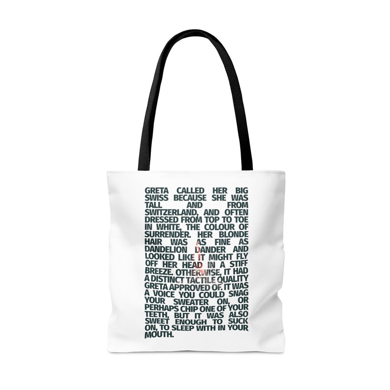 Big Swiss Book Tote Bag Big Swiss Novel by Jen Beagin Etsy