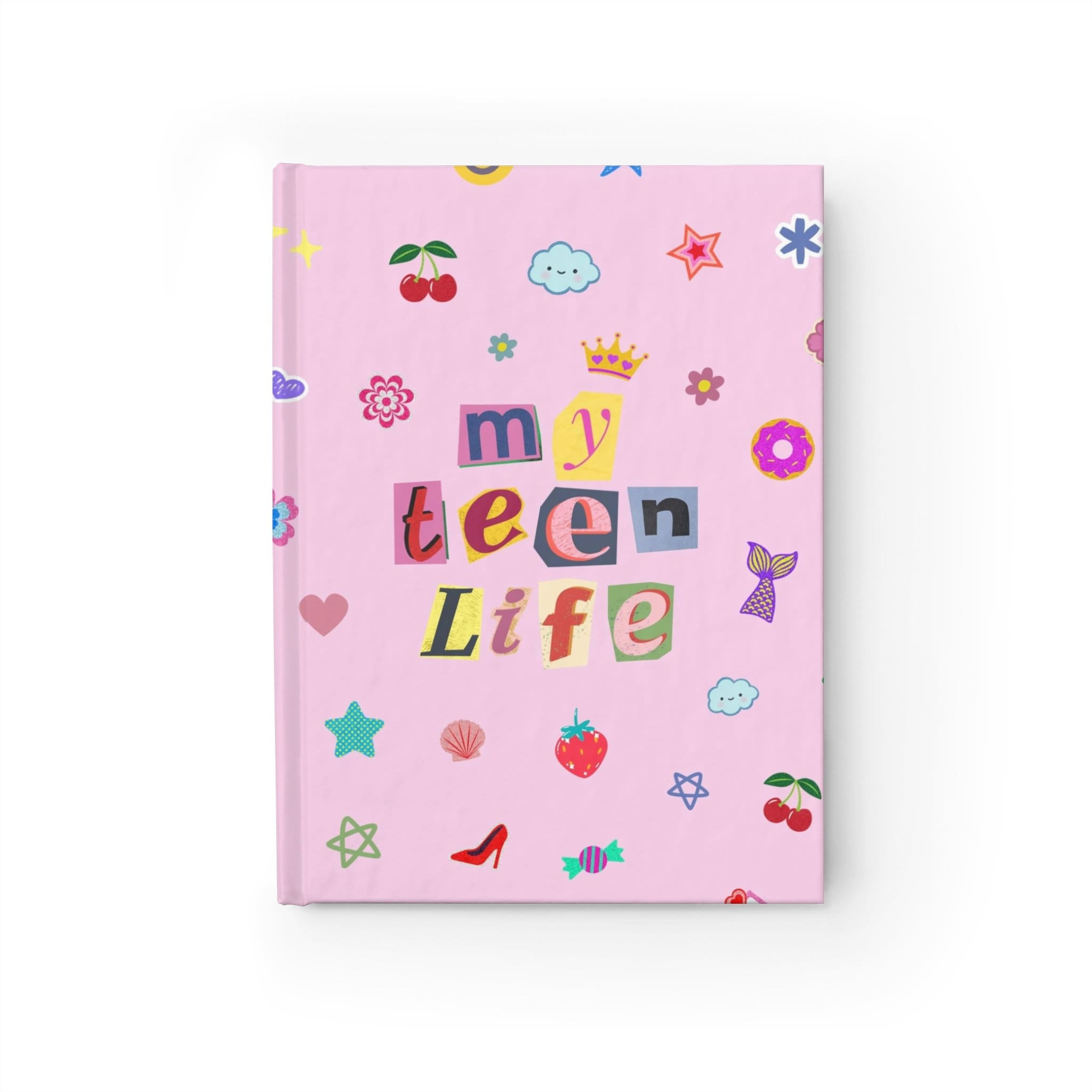My Teen Life Journal Blank, Scrapbook Journal, Teenagers