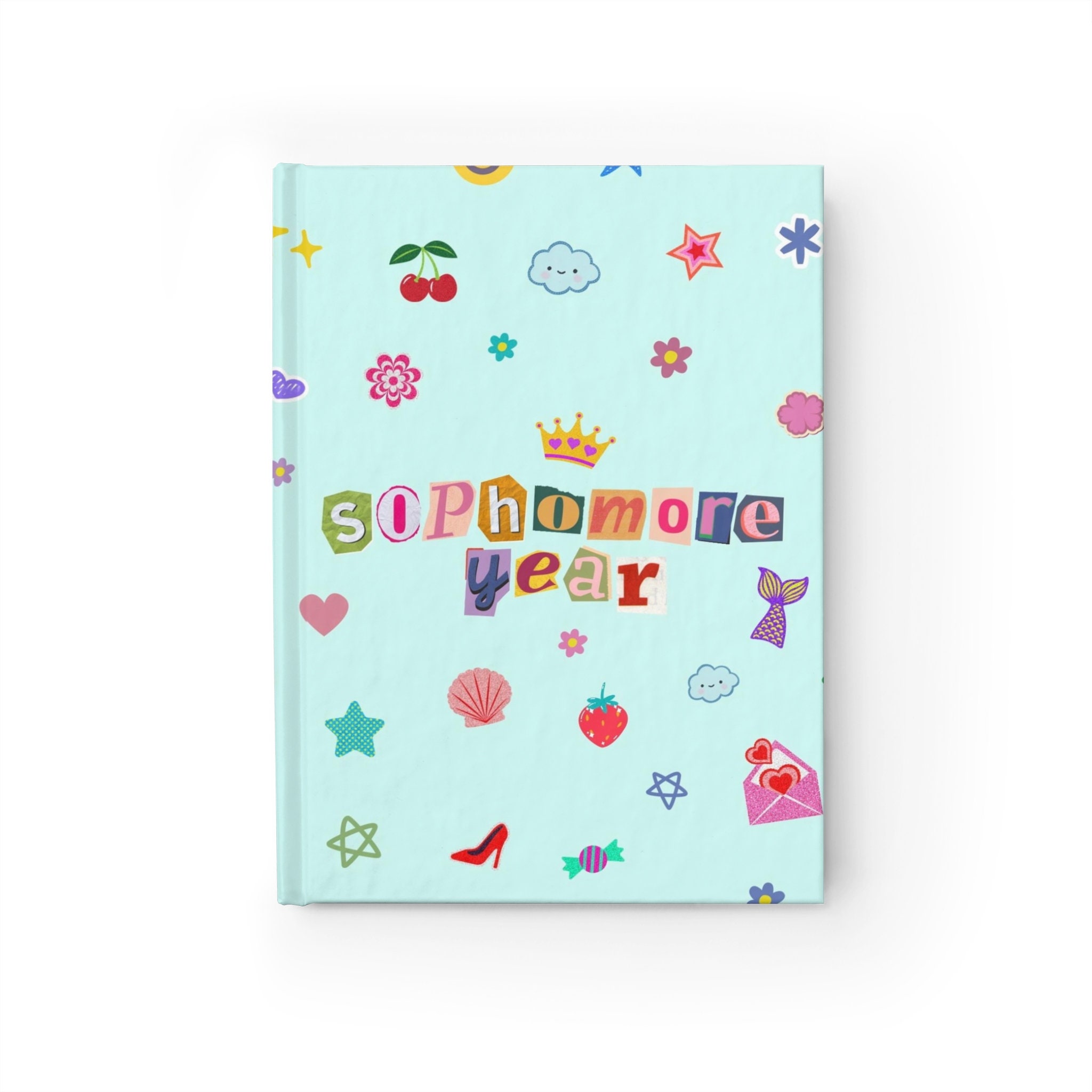 Sophomore Year Journal Blank, Scrapbook Journal, Teenagers