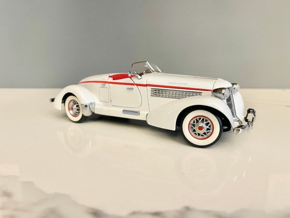 Franklin Mint 1/24 - MGTC 1948 Rouge - Miniature Voiture De Collection - Diecast