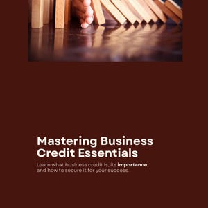 Mastering Business Credit