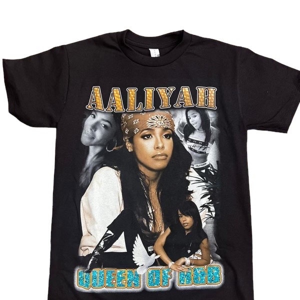 Aaliyah Vintage Style T-shirt