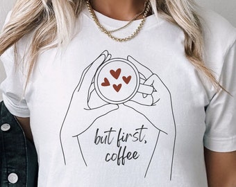 Coffee Shirt, Coffee Lover Shirt, Cute Coffee Shirt, Mom Shirt, Mom Life Shirt, Mothers Day Gift, Trendy Shirt, Coffee Mom, Funny Mom Shirt