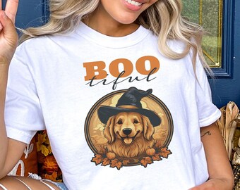T-shirt d'Halloween pour les amoureux des chiens - Chemise Boo-tiful Dog
