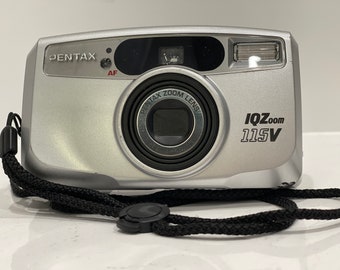 Pentax IQZoom 115M 35mm Film Point & Shoot Camera tested