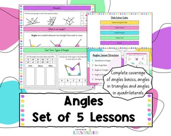 Complete Set of Angles Lessons, Resources for Teachers, Resources for Home Educating, GCSE Maths Lessons, Angles in a Triangle