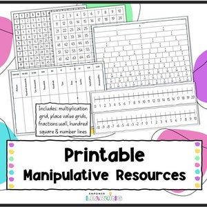 Primary Classroom Manipulatives, Resources for Elementary Schools ...