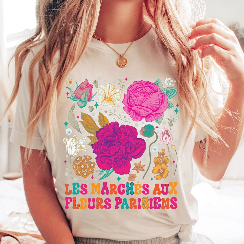 Flower Market Women’s T-Shirt main image 1