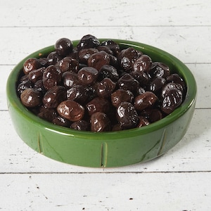Natural Black Olives, Fresh Mediterranean Snacks, Turkish Cuisine Appetizer, Coarse Grained, Tapas, Meze – Free Shipping! Authentic Taste!