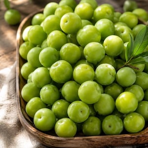 4 lb Fresh Green Plum (Yeşil Erik) – Natural Greengage Seasonal Fruit, Janerik / Generic Green Plums from Turkey – Fast & Free Shipping
