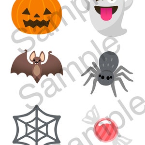 Spooky Halloween Emoji Pack - 32 Emoticones Digitales Premium - Perfecto para Textos, Invitaciones y Decoraciones para Fiestas - Descarga Instantánea