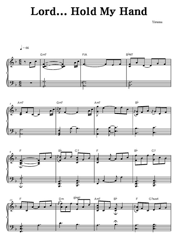 Image Yiruma image beautiful image beautiful image beautiful image beautiful image beautiful image beautiful - Yiruma Lord Hold My Hand Piano Sheet Music, Printable PDF, Digital ...