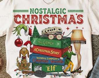 Retro Christmas png, Christmas Characters png, Christmas 2025 png, Christmas png, Christmas Movie png, Vintage Christmas, Sublimation design