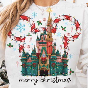Mickey and Friends Christmas PNG: Family Xmas Trip, Holiday Shirt (Digital Download)