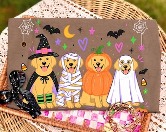 Halloween Dog PNG, Spooky Dog PNG, Dog Lover Halloween PNG, Fall Spooky Season Sublimation Design