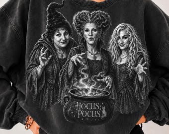 Vintage Halloween PNG, Hocus Pocus Png, Spooky Season PNG, Retro Halloween Shirt Design, Horror Movie Inspired PNG, Digital Download