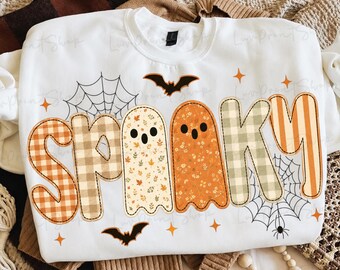 Spooky Retro Checkered Png, Leopard Print, Retro Halloween Girly Spooky Sublimation, Halloween Spooky Graphic (Digital Download)