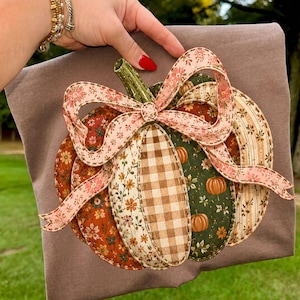 Floral Pumpkin png, Floral Patchwork png, Fall Pumpkin png, Autumn png, Fall Girly png, Fall Sublimation, Tis the season, Pumpkin png