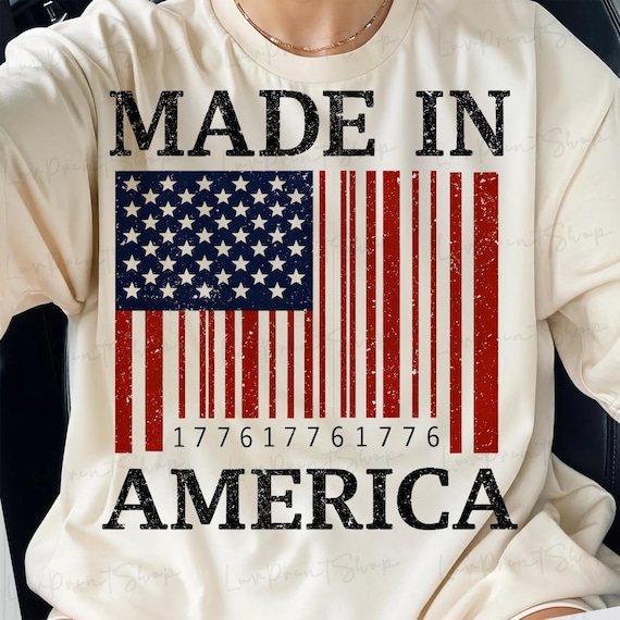 Made in America Png, USA 250th Anniversary PNG, 1776-2026, America 250 Emblem, Semiquincentennial, 4th of July PNG, Trendy American Shirt
