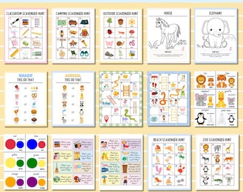 Druckbare Aktivitäten für Kinder