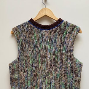 CROCHET PATTERN Sleeveless Mock Neck Top